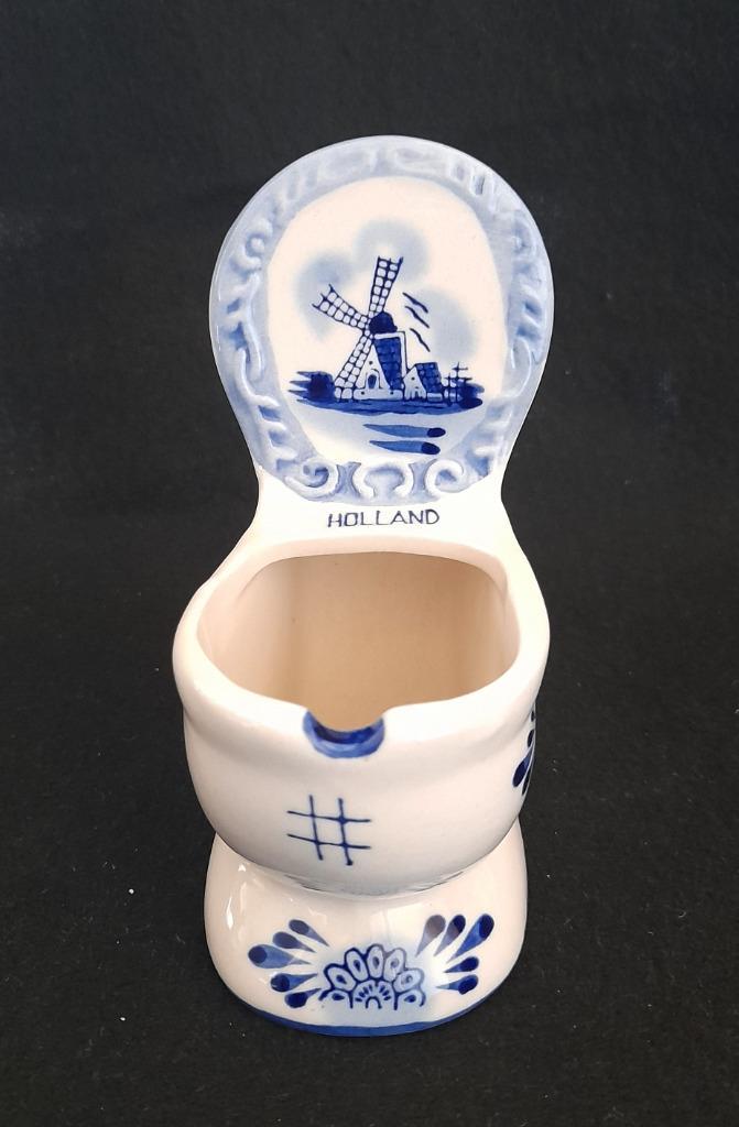 Delfts blauw WC toilet asbak nr.018023, Antiek en Kunst, Curiosa en Brocante, Ophalen of Verzenden