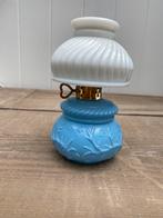 Frans opaline Eau de cologne in vorm van een lampje, Ophalen of Verzenden