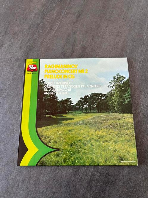 Rachmaninov – Pianoconcert nr. 2 – LP Tacchino, Cd's en Dvd's, Vinyl | Klassiek, Zo goed als nieuw, Classicisme, Overige typen