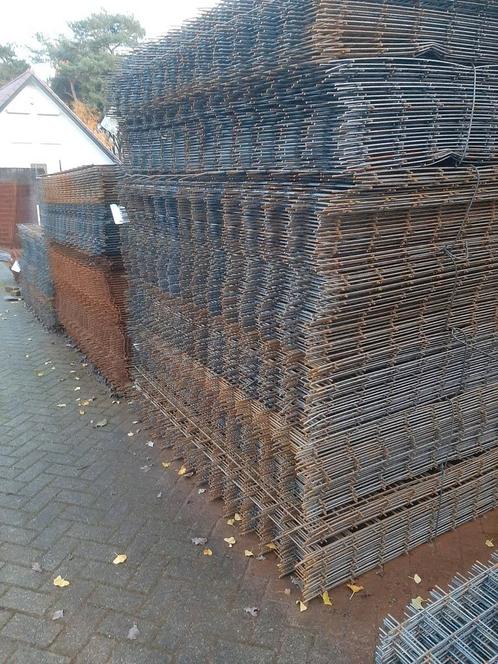 GOEDKOOP staalmatten betonmat draadmat ijzer bouwstaal, Doe-het-zelf en Verbouw, Metalen, Nieuw, IJzer, Ophalen