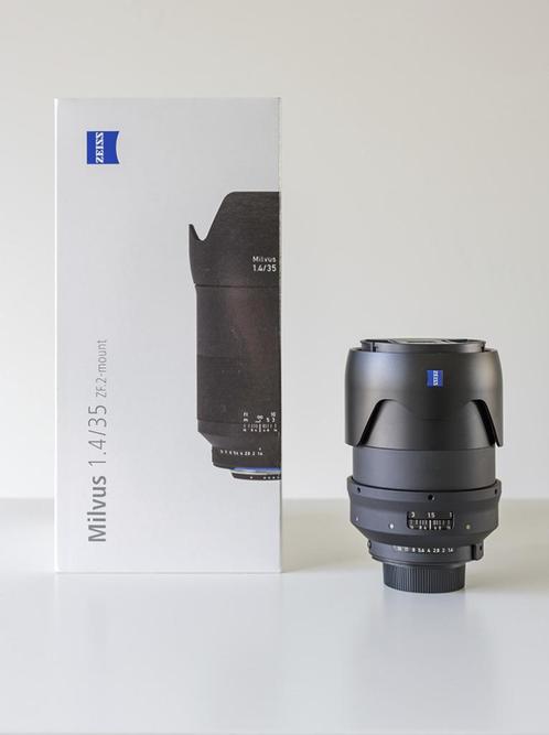 Zeiss Milvus 25 1.4 (ZF.2, Nikon) & 35 1.4 Interlock (M42), Audio, Tv en Foto, Fotografie | Lenzen en Objectieven, Zo goed als nieuw