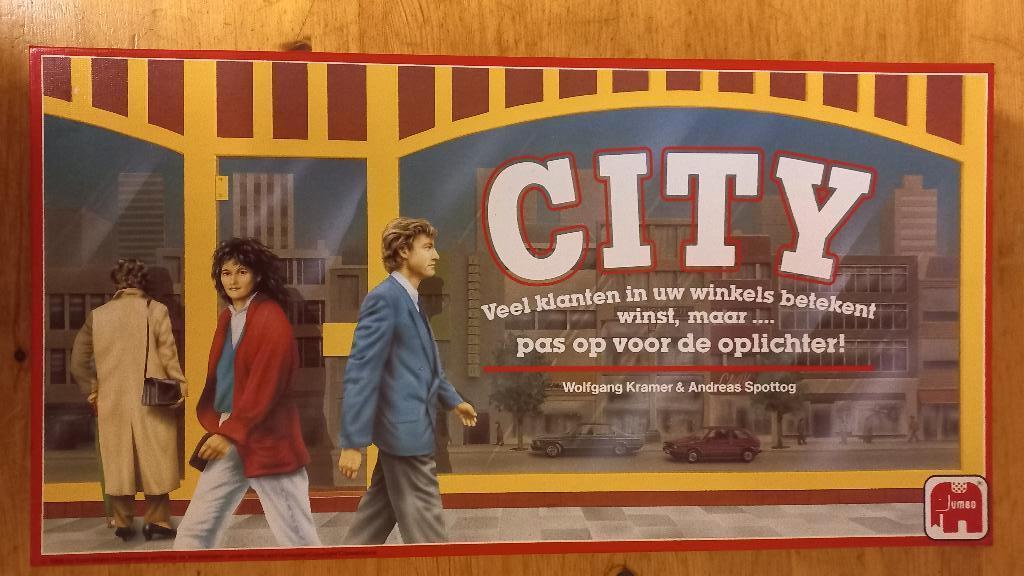 City bordspel, Vijf spelers of meer, Ophalen of Verzenden, Zo goed als nieuw