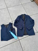 Colbert & Gilet Jongen Blauw Maat 164, Kinderen en Baby's, Ophalen, Jongen, Setje