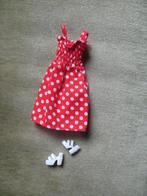 Daisy mary quant kleding polka dot, Verzamelen, Poppen, Verzenden, Zo goed als nieuw, Kleertjes