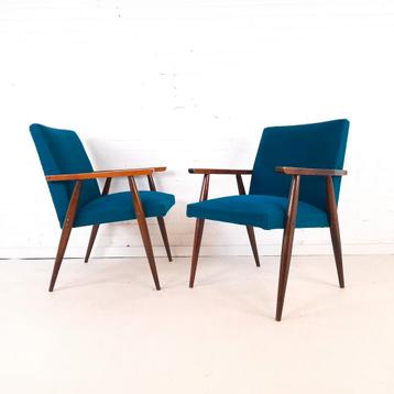 2x vintage fauteuil beschikbaar voor biedingen