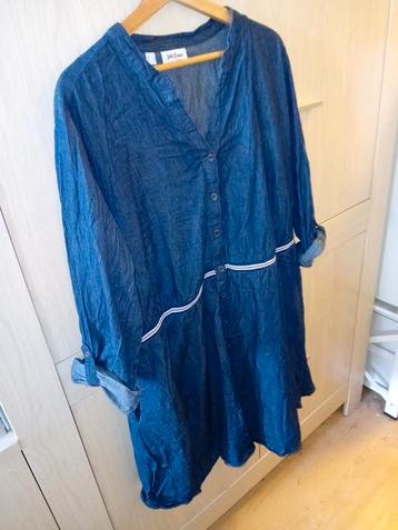 Prachtige spijkerblouse/tuniek van Bonprix maat 52 beschikbaar voor biedingen