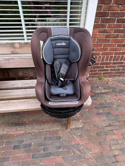 Nania luxe Revo autostoel 0-4 jaar, Kinderen en Baby's, Autostoeltjes, Gebruikt, Overige merken, 0 t/m 18 kg, Autogordel, Afneembare rugleuning