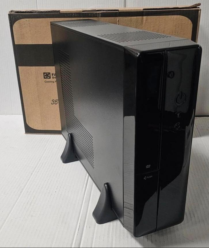 HKC ITX Mini PC Behuizing + 400W Voeding - Nieuw, Computers en Software, Desktop Pc's, Nieuw, Onbekend, Minder dan 4 GB, Ophalen of Verzenden