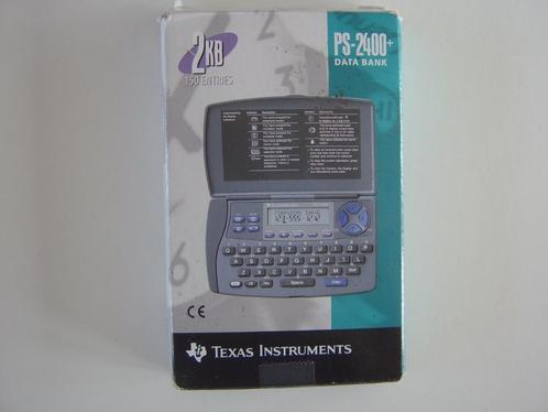 Texas instruments ps-2400+ data bank (1995), Verzamelen, Elektronische Apparatuur, Computers en Rekenmachines, Ophalen of Verzenden