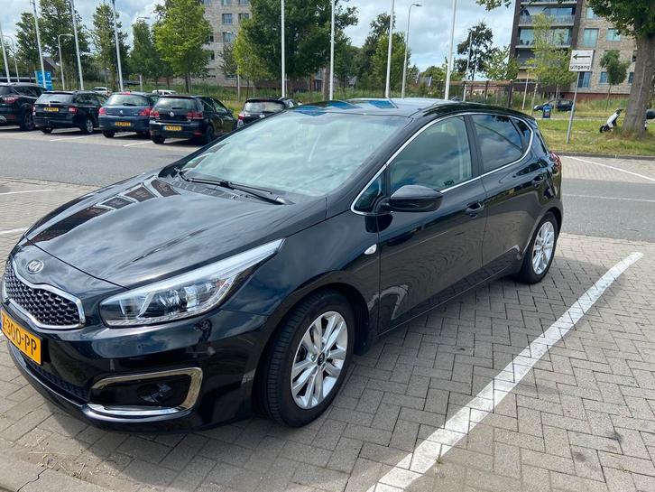 Kia (Pro) Cee d 1.4 100PK 2018 Zwart, Auto's, Kia, Particulier, (Pro) Cee d, ABS, Achteruitrijcamera, Airbags, Airconditioning