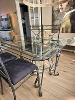 Gratis EETTAFEL+ stoelen, Huis en Inrichting, Ophalen, 100 tot 150 cm, 50 tot 100 cm, Zo goed als nieuw