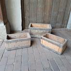 Oude brocante rechthoekige kaasmal kaas mal Etage3, Gebruikt, ., Ophalen of Verzenden, .