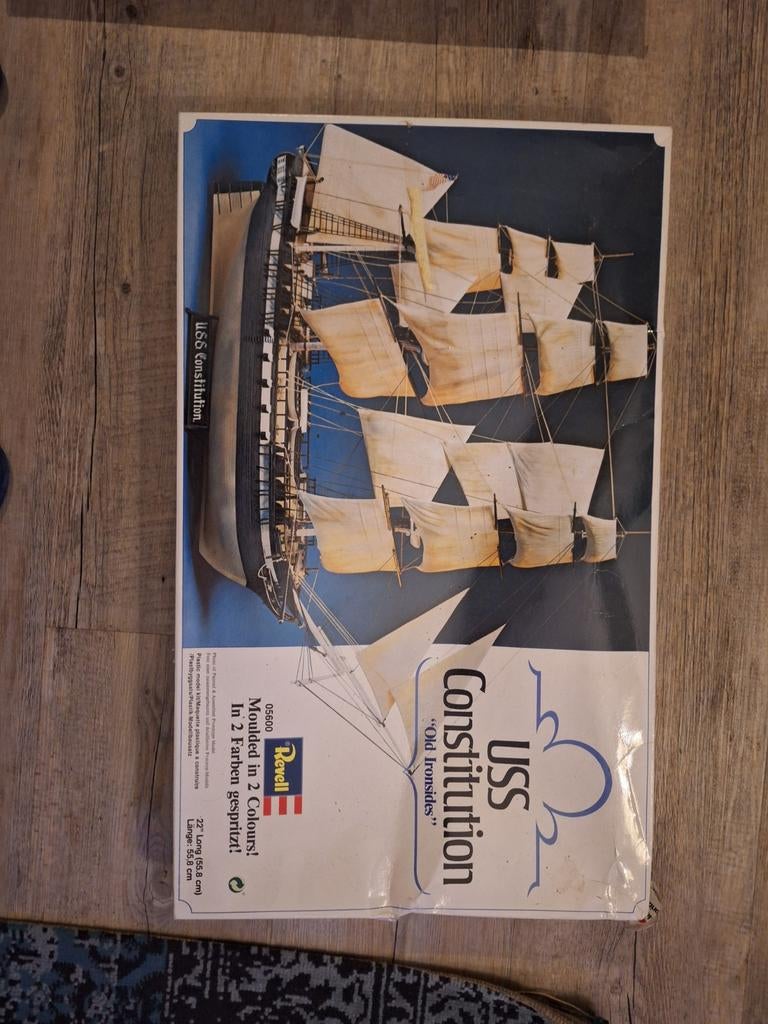 Revell USS Constitution model, Ophalen of Verzenden, Nieuw, 1:50 tot 1:200, Revell