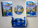 Sonic & Sega All Stars Racing + stuurtje voor de Wii, 1 speler, Racen en Vliegen, Ophalen of Verzenden, Zo goed als nieuw