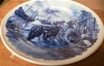 Wandbord Delfts Blauw Ter Steege BV - nettenboer (19 cm), Antiek en Kunst, Ophalen of Verzenden