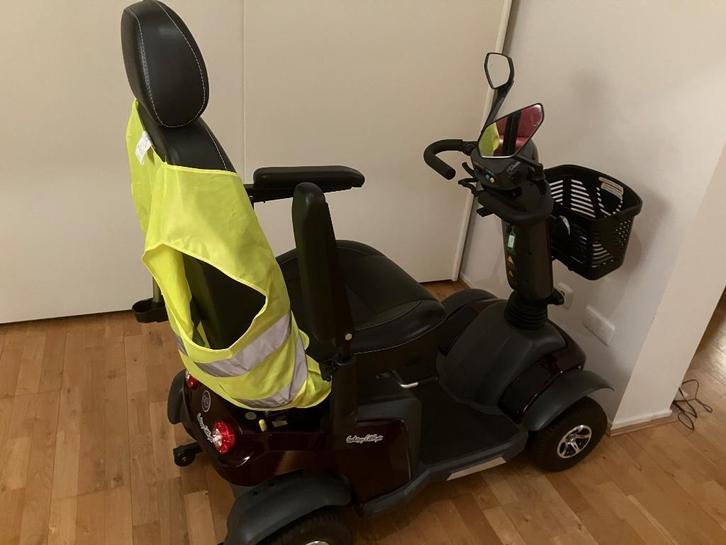 Scootmobiel Excel Citi Flyer kleur TUCSAN Red., Diversen, Brommobielen en Scootmobielen, Zo goed als nieuw, Excel, 36 t/m 45 km