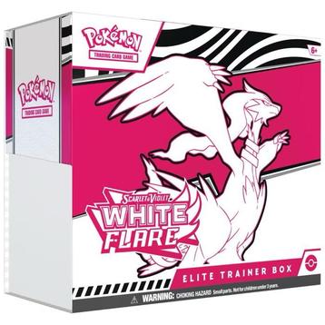 Pokémon Scarlet & Violet White Flare Elite Trainer Box ETB beschikbaar voor biedingen
