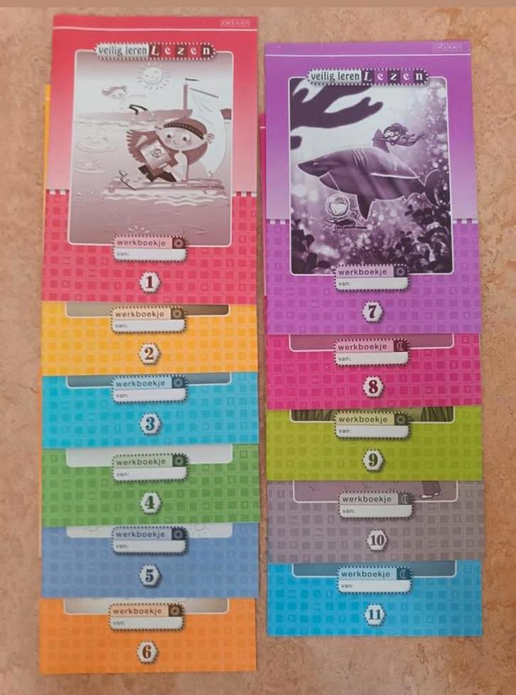 11 werkboekjes Veilig Leren Lezen - Zon niveau, Boeken, Schoolboeken, Ophalen of Verzenden
