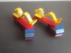 Lego, set 649,  Low loader with Excavator set , 2 x, Complete set, Ophalen of Verzenden, Lego, Zo goed als nieuw