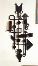 Dantoft Deens brutalist wandsculptuur - mid century design, Antiek en Kunst, Ophalen of Verzenden