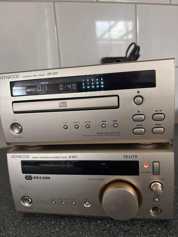Kenwood DP-SE9 Stereo Set - CD Speler & Versterker, Audio, Tv en Foto, Stereo-sets, Zo goed als nieuw, Cd-speler, Overige merken