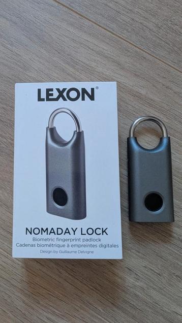 Lexon Nomaday Lock - Biometrisch Hangslot beschikbaar voor biedingen
