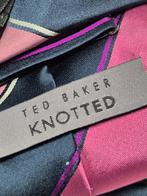 Ted Baker Stropdas, Ophalen of Verzenden, Zo goed als nieuw, Blauw