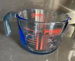 Pyrex Maatbeker Glas 1L, Glas of Glazen, Gebruikt, Ophalen of Verzenden, Glas