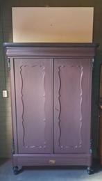Antieke kast, linnenkast, brocante meidenkast, Ophalen