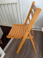 Klapstoeltjes, Huis en Inrichting, Stoelen, Ophalen of Verzenden, Wit, Hout