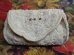 Antiek bruidstasje geheel kralenwerk, handwerk., Ophalen of Verzenden, Dames