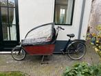 Bakfiets cargo large met huif en dekzeil, Fietsen en Brommers, Fietsen | Bakfietsen, Gebruikt, Huif, 2 kinderen, Ophalen