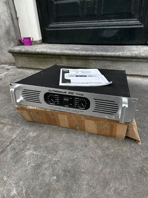 DAP Palladium 500 Vintage professionele versterker, Audio, Tv en Foto, Professionele Audio-, Tv- en Video-apparatuur, Gebruikt