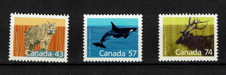 canada 1988 pf serie zoogdieren wildlife, Postzegels en Munten, Postzegels | Thematische zegels, Postfris, Dier of Natuur, Ophalen of Verzenden