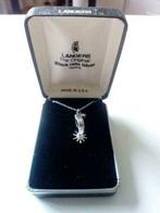 Langers Black Hills silver sterling ketting+hanger paardensp, Overige voorstellingen, Nieuw, Ophalen of Verzenden, Zilver