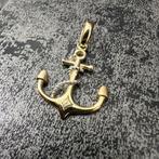 14 karaat gouden hanger anker model kettinghanger, Ophalen of Verzenden, Nieuw, Goud