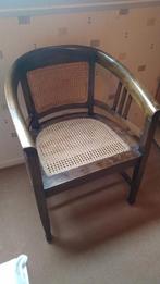 Stoel, koloniale stijl., Ophalen, Gebruikt, Bruin, Koloniaal