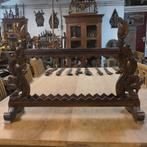 Ploncon Keris met Naga v 5 Krissen PQ8 Kris houder standaard, Antiek en Kunst, Ophalen of Verzenden