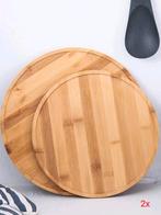 Nieuwe bamboe serveerplanken - 2 stuks, Ophalen of Verzenden, Nieuw