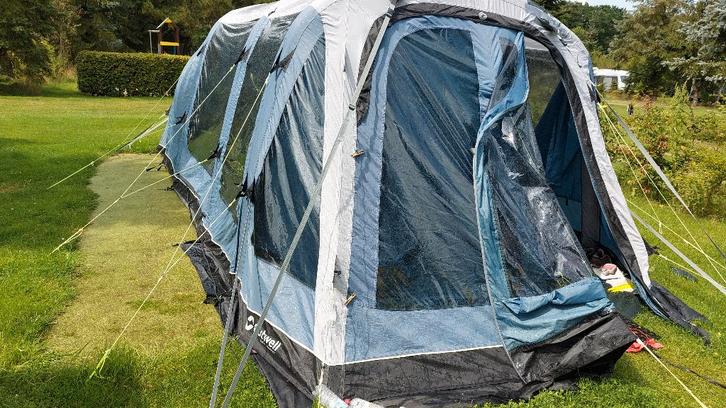 Tent Outwell Parkdale 4PA (opblaasbaar), Caravans en Kamperen, Tenten, tot en met 4, Zo goed als nieuw, Ophalen