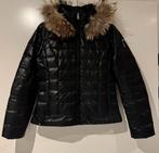 Bomboogie winterjas met capuchon, Zwart, Ophalen of Verzenden, Zo goed als nieuw, Maat 36 (S)
