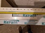 Keralit sponningsdeel 143 RAL9016 houtnerf +2 startprofielen, Doe-het-zelf en Verbouw, Platen en Panelen, Ophalen, Nieuw, Overige materialen