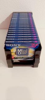 NEW > 20x MD Sony 74 Inclusief MD OpbergBox, Ophalen of Verzenden, Minidisc-speler