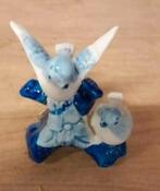 delft handpainted Holland beeldje duif - duiven wandbord, Dieren en Toebehoren, Vogels | Duiven, Meerdere dieren, Overige soorten