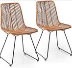 Kare Design stoel Ko Lanta set van 3, Huis en Inrichting, Stoelen, Nieuw, Riet of Rotan, Ophalen of Verzenden, Drie