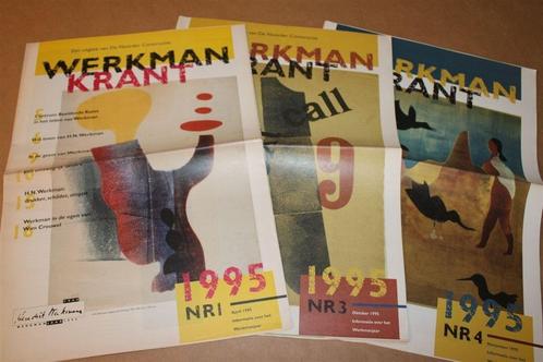 Werkman Krant 1995, Boeken, Kunst en Cultuur | Beeldend, Zo goed als nieuw, Schilder- en Tekenkunst, Ophalen of Verzenden