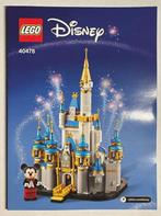 LEGO | Disney | Mini Disney kasteel | 40478, Nieuw, Complete set, Ophalen of Verzenden, Lego