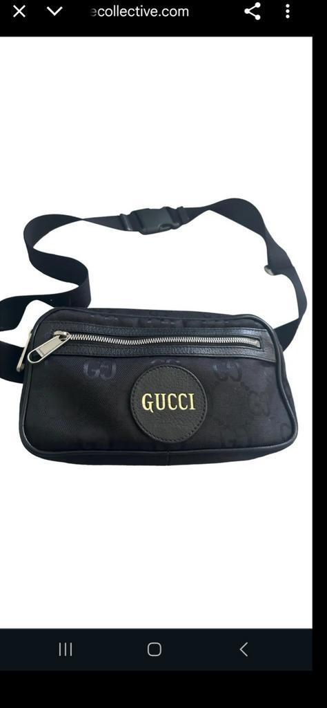 Gucci Heuptas - Zwart, Sieraden, Tassen en Uiterlijk, Tassen | Damestassen, Gebruikt, Handtas, Zwart, Ophalen of Verzenden
