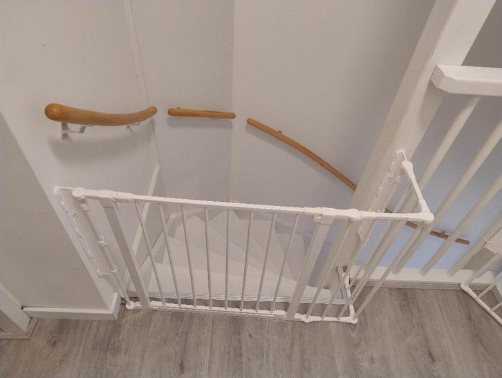 traphekjes Baby Dan Flex, Kinderen en Baby's, Traphekjes, Gebruikt, Klemhekje, Metaal of IJzer, 100 tot 115 cm, Ophalen