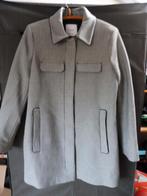 Nieuw! Mango Pied de poule rechte jas winterjas maat 40  M, Maat 38/40 (M), Mango, Zwart, Nieuw